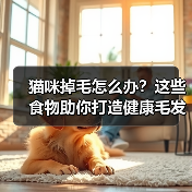猫咪掉毛怎么办?这些食物助你打造健康毛发(图1) 猫咪掉毛怎么办?这些食物助你打造健康毛发(图1)