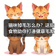 猫咪掉毛怎么办?这些食物助你打造健康毛发(图4) 猫咪掉毛怎么办?这些食物助你打造健康毛发(图4)
