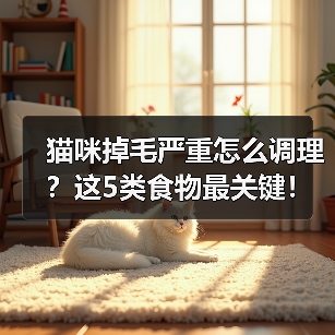 猫咪掉毛严重怎么调理?这5类食物最关键!(图3) 猫咪掉毛严重怎么调理?这5类食物最关键!(图3)