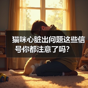 猫咪心脏出问题这些信号你都注意了吗？（图1）