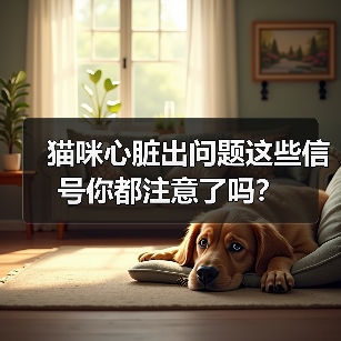 猫咪心脏出问题这些信号你都注意了吗？（图3）