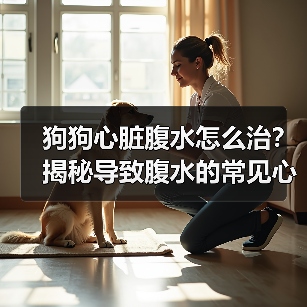 狗狗心脏腹水怎么治?揭秘导致腹水的常见心脏病类型与实用药物方案(图2) 狗狗心脏腹水怎么治?揭秘导致腹水的常见心脏病类型与实用药物方案(图2)