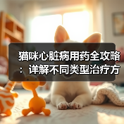 猫咪心脏病用药全攻略:详解不同类型治疗方案(图1) 猫咪心脏病用药全攻略:详解不同类型治疗方案(图1)
