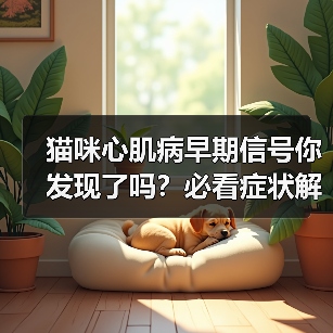猫咪心肌病早期信号你发现了吗?必看症状解析(图3) 猫咪心肌病早期信号你发现了吗?必看症状解析(图3)