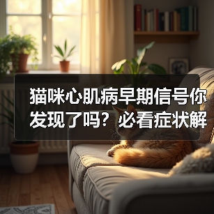 猫咪心肌病早期信号你发现了吗?必看症状解析(图4) 猫咪心肌病早期信号你发现了吗?必看症状解析(图4)
