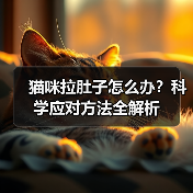 猫咪拉肚子怎么办?科学应对方法全解析(图1) 猫咪拉肚子怎么办?科学应对方法全解析(图1)