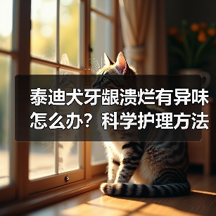 泰迪犬牙龈溃烂有异味怎么办?科学护理方法揭秘(图4) 泰迪犬牙龈溃烂有异味怎么办?科学护理方法揭秘(图4)