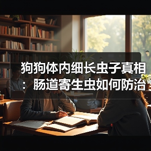 狗狗体内细长虫子真相:肠道寄生虫如何防治?(图4) 狗狗体内细长虫子真相:肠道寄生虫如何防治?(图4)