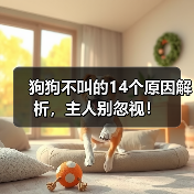 狗狗不叫的14个原因解析,主人别忽视!(图3) 狗狗不叫的14个原因解析,主人别忽视!(图3)
