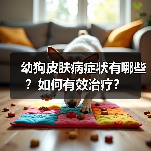 幼狗皮肤病症状有哪些？如何有效治疗？（图2）