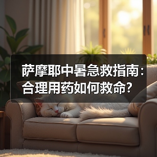 萨摩耶中暑急救指南:合理用药如何救命?(图1) 萨摩耶中暑急救指南:合理用药如何救命?(图1)