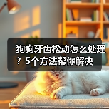 狗狗牙齿松动怎么处理？5个方法帮你解决（图2）