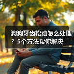 狗狗牙齿松动怎么处理？5个方法帮你解决（图4）