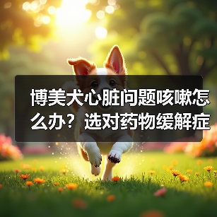 博美犬心脏问题咳嗽怎么办？选对药物缓解症状（图2）
