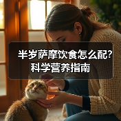 半岁萨摩饮食怎么配?科学营养指南(图1) 半岁萨摩饮食怎么配?科学营养指南(图1)