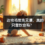 边牧毛发亮又顺,真的只靠饮食吗?(图2) 边牧毛发亮又顺,真的只靠饮食吗?(图2)