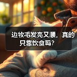 边牧毛发亮又顺,真的只靠饮食吗?(图1) 边牧毛发亮又顺,真的只靠饮食吗?(图1)