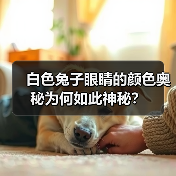 白色兔子眼睛的颜色奥秘为何如此神秘？（图2）