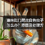 猫咪肛门爬出白色虫子怎么办?原因及处理方法全解析(图3) 猫咪肛门爬出白色虫子怎么办?原因及处理方法全解析(图3)