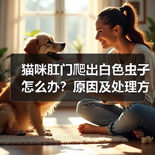 猫咪肛门爬出白色虫子怎么办?原因及处理方法全解析(图4) 猫咪肛门爬出白色虫子怎么办?原因及处理方法全解析(图4)