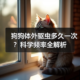 狗狗体外驱虫多久一次?科学频率全解析(图1) 狗狗体外驱虫多久一次?科学频率全解析(图1)