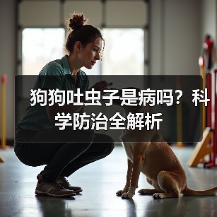 狗狗吐虫子是病吗?科学防治全解析(图1) 狗狗吐虫子是病吗?科学防治全解析(图1)