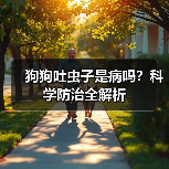 狗狗吐虫子是病吗?科学防治全解析(图3) 狗狗吐虫子是病吗?科学防治全解析(图3)
