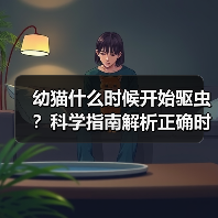 幼猫什么时候开始驱虫?科学指南解析正确时间!(图1) 幼猫什么时候开始驱虫?科学指南解析正确时间!(图1)