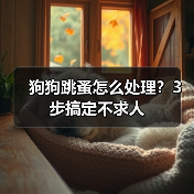 狗狗跳蚤怎么处理?3步搞定不求人(图1) 狗狗跳蚤怎么处理?3步搞定不求人(图1)