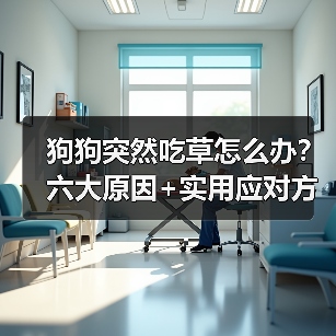 狗狗突然吃草怎么办?六大原因+实用应对方法(图1) 狗狗突然吃草怎么办?六大原因+实用应对方法(图1)