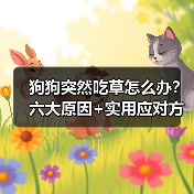 狗狗突然吃草怎么办?六大原因+实用应对方法(图3) 狗狗突然吃草怎么办?六大原因+实用应对方法(图3)