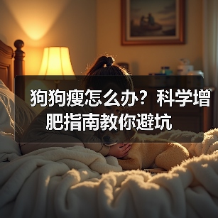 狗狗瘦怎么办?科学增肥指南教你避坑(图1) 狗狗瘦怎么办?科学增肥指南教你避坑(图1)