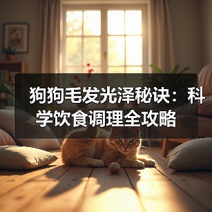 狗狗毛发光泽秘诀:科学饮食调理全攻略(图3) 狗狗毛发光泽秘诀:科学饮食调理全攻略(图3)