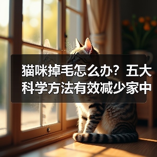 猫咪掉毛怎么办?五大科学方法有效减少家中猫毛(图1) 猫咪掉毛怎么办?五大科学方法有效减少家中猫毛(图1)
