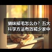 猫咪掉毛怎么办?五大科学方法有效减少家中猫毛(图3) 猫咪掉毛怎么办?五大科学方法有效减少家中猫毛(图3)