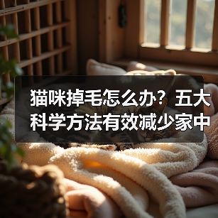 猫咪掉毛怎么办?五大科学方法有效减少家中猫毛(图4) 猫咪掉毛怎么办?五大科学方法有效减少家中猫毛(图4)