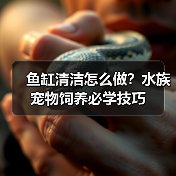 鱼缸清洁怎么做?水族宠物饲养必学技巧(图1) 鱼缸清洁怎么做?水族宠物饲养必学技巧(图1)