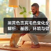黑黄色贵宾毛色变化全解析:基因、环境与健康因素(图2) 黑黄色贵宾毛色变化全解析:基因、环境与健康因素(图2)