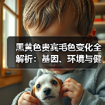 黑黄色贵宾毛色变化全解析:基因、环境与健康因素(图1) 黑黄色贵宾毛色变化全解析:基因、环境与健康因素(图1)