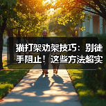 猫打架劝架技巧:别徒手阻止!这些方法超实用(图2) 猫打架劝架技巧:别徒手阻止!这些方法超实用(图2)