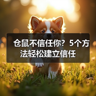 仓鼠不信任你?5个方法轻松建立信任(图1) 仓鼠不信任你?5个方法轻松建立信任(图1)