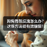 狗狗胃酸反流怎么办?这些方法能有效缓解!(图1) 狗狗胃酸反流怎么办?这些方法能有效缓解!(图1)