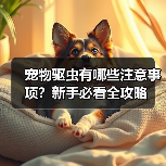 宠物驱虫有哪些注意事项?新手必看全攻略(图3) 宠物驱虫有哪些注意事项?新手必看全攻略(图3)