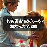 狗狗驱虫该多久一次?幼犬成犬全攻略(图4) 狗狗驱虫该多久一次?幼犬成犬全攻略(图4)