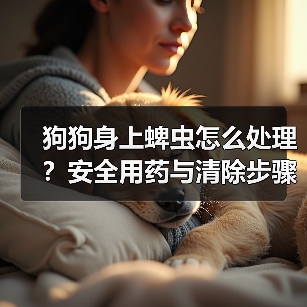 狗狗身上蜱虫怎么处理?安全用药与清除步骤全解析(图2) 狗狗身上蜱虫怎么处理?安全用药与清除步骤全解析(图2)