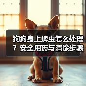狗狗身上蜱虫怎么处理?安全用药与清除步骤全解析(图3) 狗狗身上蜱虫怎么处理?安全用药与清除步骤全解析(图3)