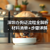深圳办狗证流程全解析,材料清单+步骤详解(图4) 深圳办狗证流程全解析,材料清单+步骤详解(图4)