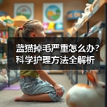 蓝猫掉毛严重怎么办?科学护理方法全解析(图1) 蓝猫掉毛严重怎么办?科学护理方法全解析(图1)
