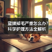 蓝猫掉毛严重怎么办?科学护理方法全解析(图3) 蓝猫掉毛严重怎么办?科学护理方法全解析(图3)