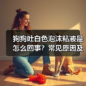 狗狗吐白色泡沫粘液是怎么回事?常见原因及处理方法(图2) 狗狗吐白色泡沫粘液是怎么回事?常见原因及处理方法(图2)